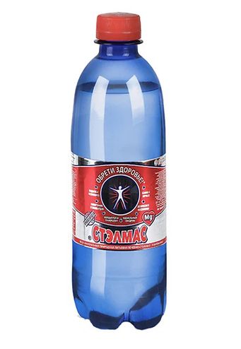 СТЭЛМАС /0,5 л/ Вода минеральная  Mg+