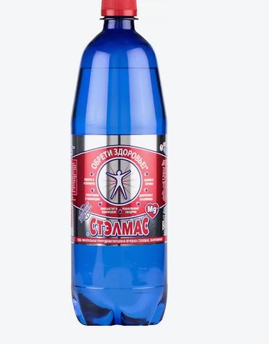 СТЭЛМАС /1 л/ Вода минеральная  Mg+