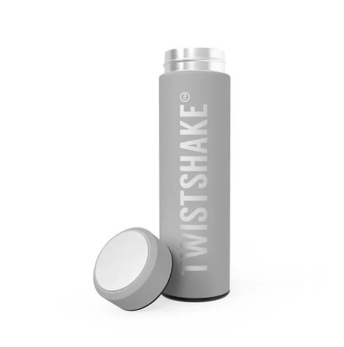 ТВИСТШЕЙК Термос (Hot or Cold Bottle) 420 мл. Пастельный серый (Pastel Grey)