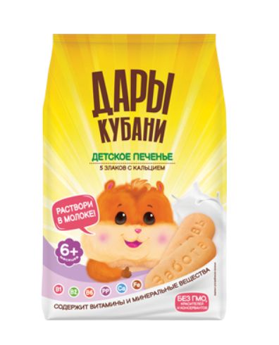 ДАРЫ КУБАНИ /120гр/ Печенье детское классическое 5 мес+ / 9