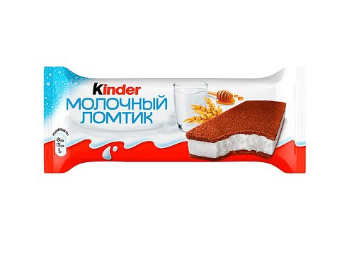 КИНДЕР молочный ломтик /28 гр./ милк-слайс /20 шт. * (ф)