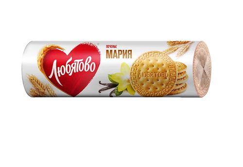 ЛЮБЯТОВО Печенье затяжное «Мария» традиционное»/156гр