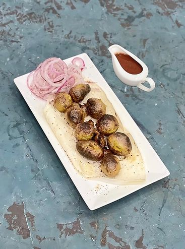 Шашлык Картофель с курдюком