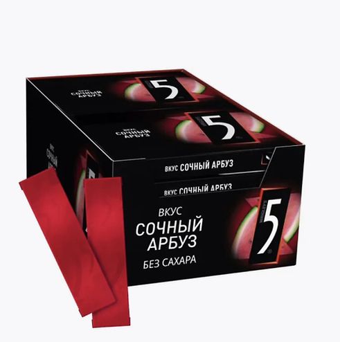 ОРБИТ Жевательная резинка Five Сочный Арбуз 15,6гр, 15шт/уп
